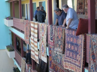 Some images of ARTS: Antique Rug & Textile Show, 2016 in San Francisco. Great rugs, weather and comradery. Thanks to everyone for participating!          