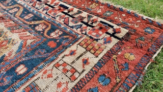 17 - North West Persian - Kurd - 145 x 237 cm
Please share any information you may have on the rug origin, age (suggested late 18c early 19c), region or details.
Contact me  ...