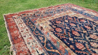 17 - North West Persian - Kurd - 145 x 237 cm
Please share any information you may have on the rug origin, age (suggested late 18c early 19c), region or details.
Contact me  ...