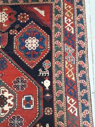 Shirvan Carpet
160 x 110 cm
Some low pile areas
All natural colors                       