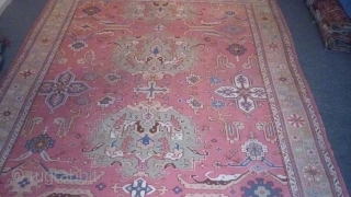 BEAUTIFUL   rug, CARPET USAK  anatolia, anadolu!WOOL ON WOOL.
 12'X9'   380X280                  