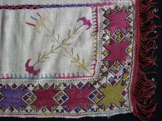 Turkish embroidery.
Early 20th.                              
