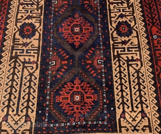 Antique Beluch Carpet 
Size:195x110
                             