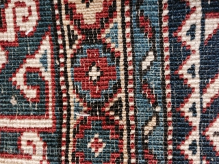 Konagend rug dated 1289 180x130 cm (5ft9in x 4ft2in)

Condition: very good, upper end original warp fringe, original selvedges

Wool warp, wool weft, wool pile          