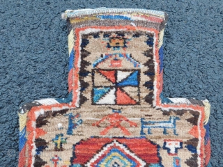 Sahsavan Salt Bag. Antique tribal rug. Ex collection Krause. In my auction Januray 23, 2021. Loz 405. www.homm.me               