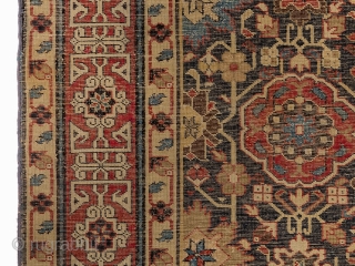 81 | Fork-Leaf Kuba, North Shirvan, Caucasus, 2nd Half 19th C.

https://auctionata.com/intl/s/233/collectors-rugs-and-carpets-march-2015?noredir=1&utm_source=ps&utm_medium=dp&utm_campaign=rugrabbit_181                      