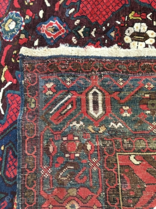 Antique Kuba Gymyl village rug with two concentric medallions, c 1910, 170x407cm (Sold)                    