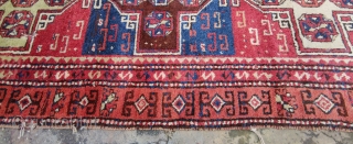 East Anatolian Kurdish Rug 19th Century 115x367cm/3'8"x2'2"                          