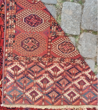 Turkoman Tekke Rug 19th Century Size:305x215cm                           