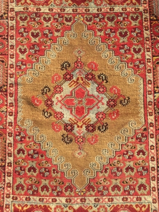 Anatolian rug . 6'1" x 3'9".                           