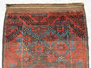 Baluch rug . 4'9" x 2'10".                           