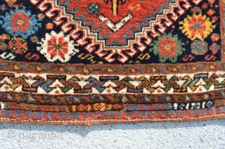 Qashqai. All original. 2'x 2'. Beautiful wool and colors.                        