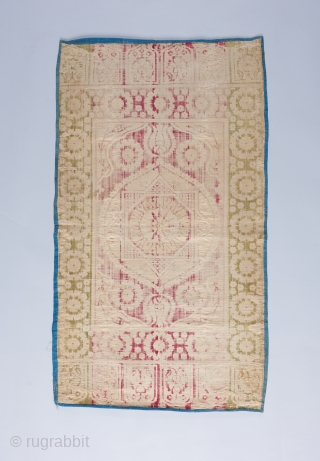 17th century Ottoman velvet Yastik recently acquired.                          