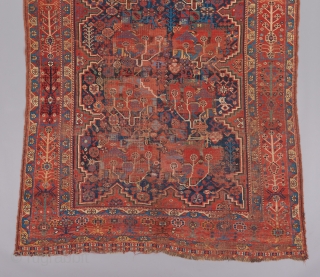 Qashqai. 8'3" x 5'5". 

Visit the South Persian tribal and village rugs section of our website: https://www.bbolour.com/south-persian/                