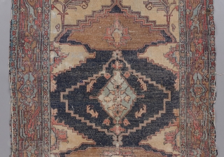Senneh or Bakhshaish rug. 5'7" x 3'11".                          