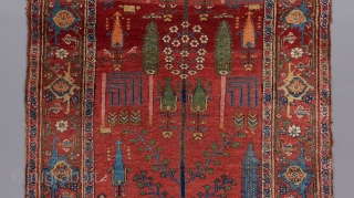 Bijar rug. 6'9" x 4'2".                            