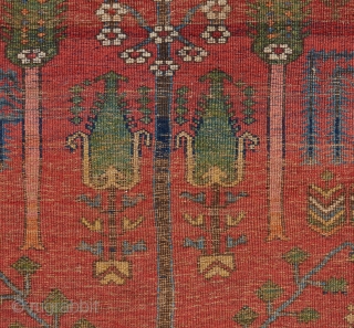 Bijar rug. 6'9" x 4'2".                            