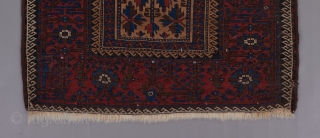 Baluch Mina khani rug. 6' x 3'.                          