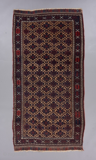 Baluch rug in good condition with very good color. 6' x 3'1". 

Please visit our website to view more rare decorative and collectible woven art: www.bbolour.com       