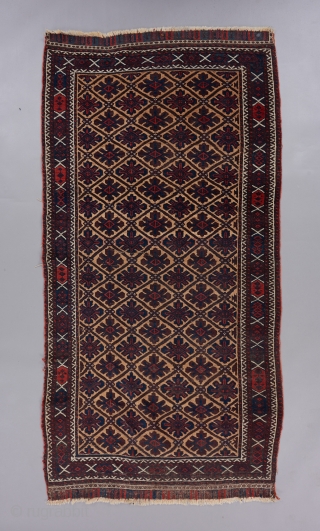 Baluch rug in good condition with very good color. 6' x 3'1". 

Please visit our website to view more rare decorative and collectible woven art: www.bbolour.com       