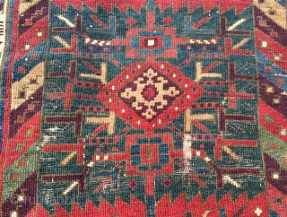 Early northwest/Kurdish fragment . 3'11" x 3'3".                          