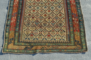 Shirvan prayer rug. 

4'8" x 3'5".                           