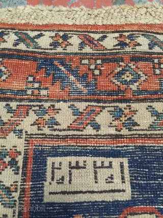 Antique NW Persian runner dated 1332 (1914). Size: 3'3" x 11'8". Long fleecy wool pile, rich natural dyes plus a bit of fuchsine. Great condition. Floor ready. More photos and information on  ...