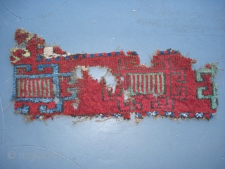 Old Turkish Sivas Fragment. 18 century ??? . It could be framed ,and hang on the wall. Beautiful colors,and wool. Measures from the lowest parts of the width  and the length  ...