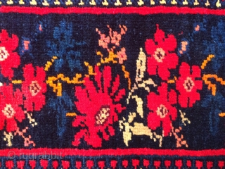 Karabag Zechur,1.30x2.00cm.Wool on wool foundation,tick original pile,ends are repaired nicely.Aprox1930                       