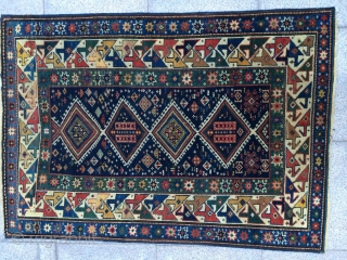 Kuba Shirvan.late 19th century.Top condition,all good colors,1.24x87cm
Very handsome and very fine                      