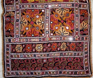 Old/Antique Kutch Choli. This is an exquisite old choli front from the Kutch India, probably made and used by a bride in her wedding. The choli is 30 inches from top to  ...