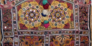 Old/Antique Kutch Choli. This is an exquisite old choli front from the Kutch India, probably made and used by a bride in her wedding. The choli is 30 inches from top to  ...