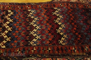 Fine collector piece! * Antique Turkish YÜRÜCK from 1880* Wool/Wool * excellent condition * 200 cm x 110 cm              