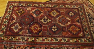 Beautiful, fine antique caucasian MOGHAN * around 1880 *

190 cm x 110 cm


Very good condition, some small, (not visable) professional restaurations.            