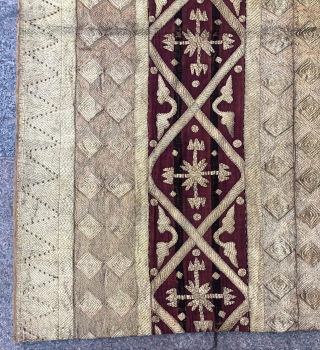 Antique Syria Aleppo Textile 
Size 140x130 cm                          