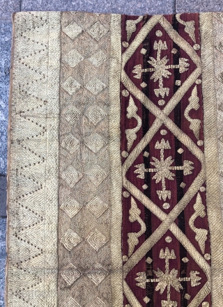 Antique Syria Aleppo Textile 
Size 140x130 cm                          