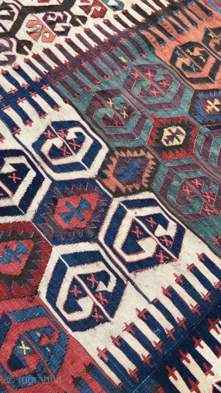 Antique Anatolian Aksaray Kilim                             