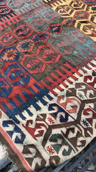 Antique Anatolian Aksaray Kilim                             