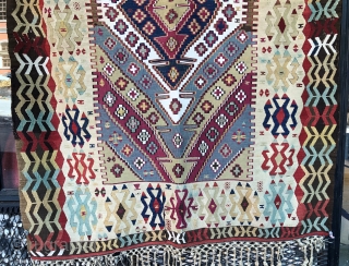 Antique Kirsehir Kilim Size 130x190 cm                           