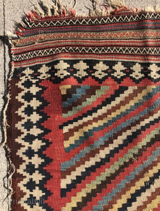 Antique Shiraz Kilim 
Size 288x88 cm                           