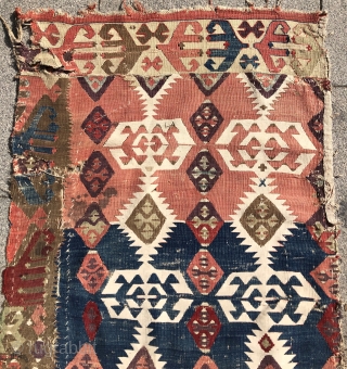 Antique Obruk Kilim
Size 83x300 cm                            