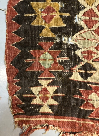 Antique Oushak Kilim 
Size 134x99 cm                           