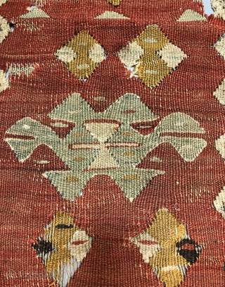 Antique Oushak Kilim 
Size 134x99 cm                           