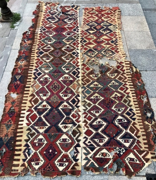 Antique Malatya Kilim 
Size 280x150 cm                           