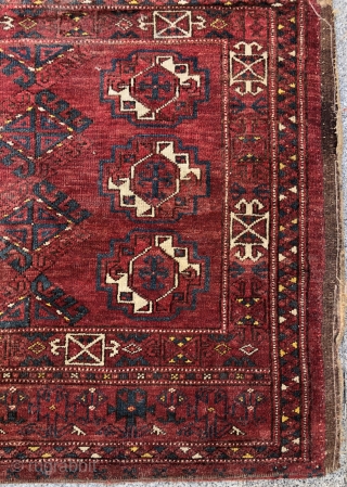 Antique Turkmen Chuval 
Size 90x150 cm                           