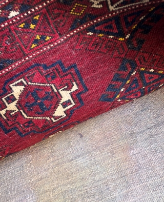 Antique Turkmen Chuval 
Size 90x150 cm                           