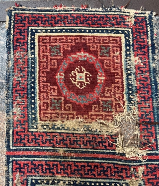 Antique Tibetan Tsokden Rug 
Size 180x65 cm                          