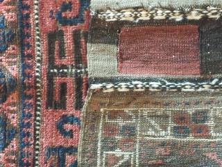 Antique Baluch bagface 2'5" x 2'8"                           