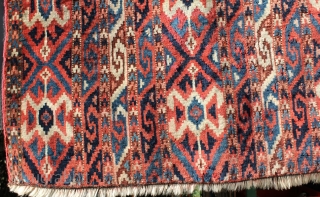 Jomud Asmalik around 1900 Wool on wool good condition 
Size: 112x89cm                      