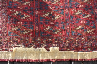 Very fine Turkoman Tekke Torba circa 1900 all good natural colors and good conditin
Size:90x36cm                   